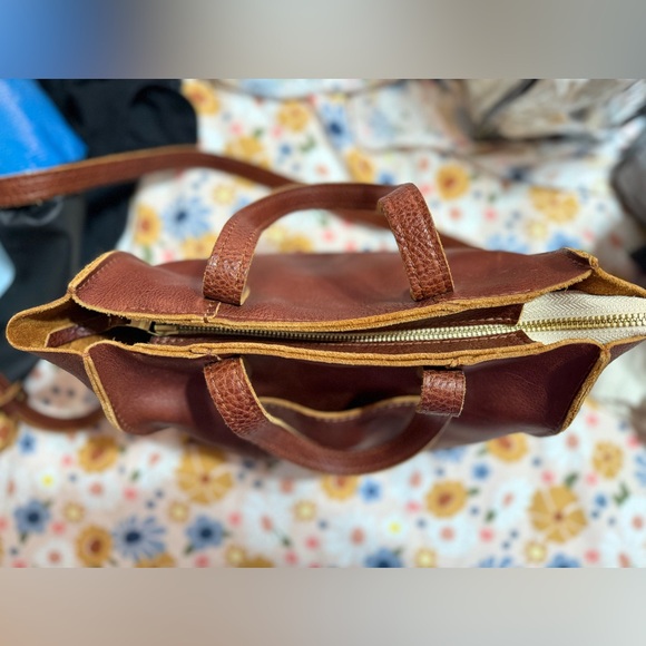 Portland Leather Lola – Nutmeg | Original Zippered | Loved - Hide Mark 🫨 - Picture 6 of 11